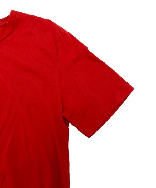 Maison Margiela（メゾンマルジェラ）Maison Margiela (メゾンマルジェラ) 4つタグTシャツ レッド サイズ:46の古着・服飾アイテム