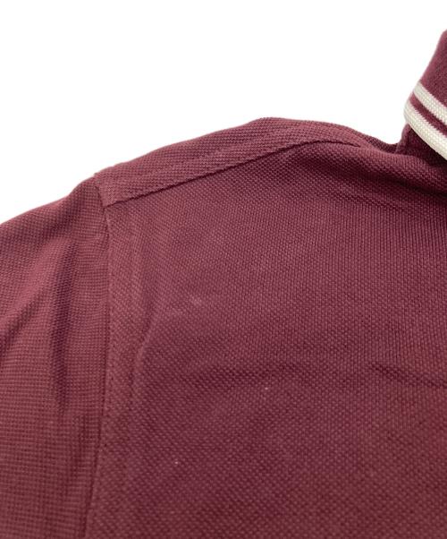 FRED PERRY（フレッドペリー）FRED PERRY (フレッドペリー) ポロシャツ　コットンシャツ バーガンディー サイズ:Sの古着・服飾アイテム