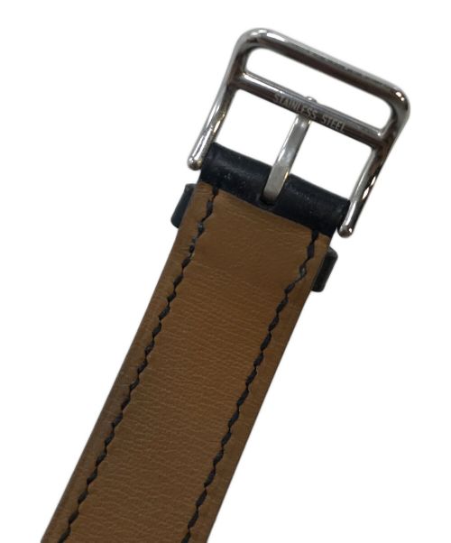 HERMES（エルメス）HERMES (エルメス) Hウォッチ ロンド  D□刻印　腕時計 ホワイト サイズ:実寸参照の古着・服飾アイテム