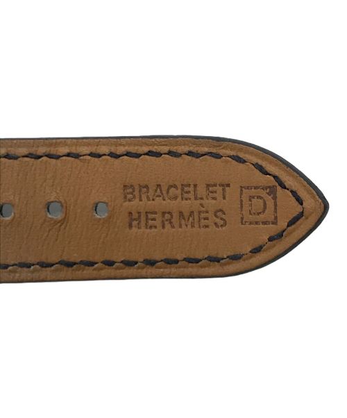 HERMES（エルメス）HERMES (エルメス) Hウォッチ ロンド  D□刻印　腕時計 ホワイト サイズ:実寸参照の古着・服飾アイテム