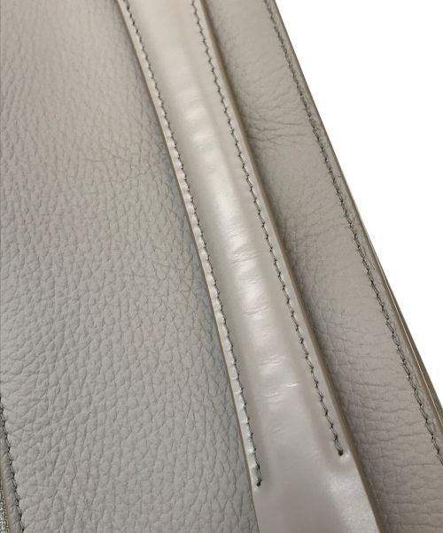 Maison Margiela（メゾンマルジェラ）Maison Margiela (メゾンマルジェラ) Soft 5AC Shopping トートバッグ　レザーバッグ Smoke(T8135) サイズ:実寸参照の古着・服飾アイテム