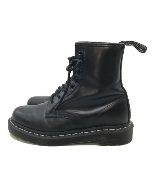 Dr.Martens（ドクターマーチン）Dr.Martens (ドクターマーチン) MONO 8ホールブーツ　編み上げブーツ ブラック サイズ:UK5の古着・服飾アイテム