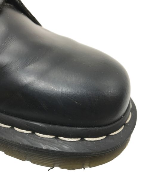 Dr.Martens（ドクターマーチン）Dr.Martens (ドクターマーチン) MONO 8ホールブーツ　編み上げブーツ ブラック サイズ:UK5の古着・服飾アイテム