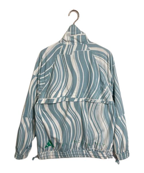 adidas（アディダス）adidas (アディダス) STELLA McCARTNEY (ステラマッカートニー) ウーブン トラックトップジャケット スカイブルー サイズ:Sの古着・服飾アイテム