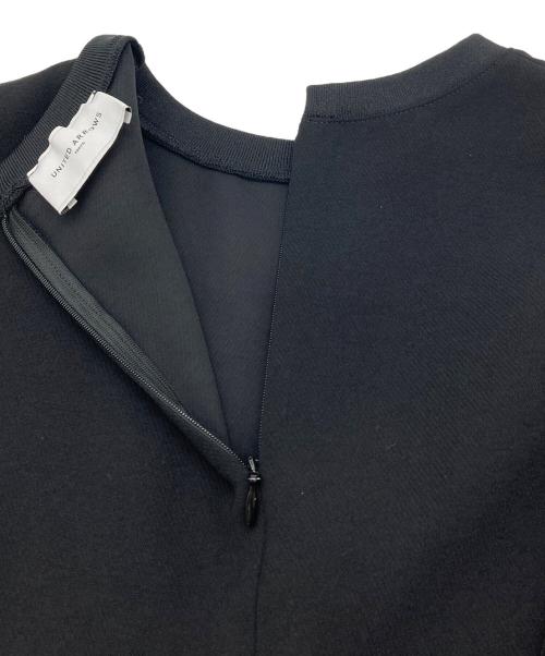 UNITED ARROWS（ユナイテッドアローズ）UNITED ARROWS (ユナイテッドアローズ) COMFY シャーリングゴム プルオーバー ブラック サイズ:36の古着・服飾アイテム