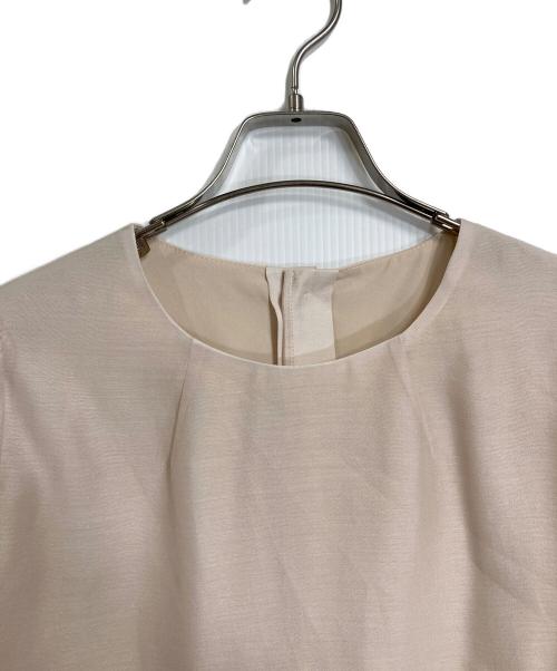 Apuweiser-riche（アプワイザーリッシェ）Apuweiser-riche (アプワイザーリッシェ) リボンデザインエアリーブラウス　長袖ブラウス　入園　卒園　入学　卒業　オフィスカジュアル　セレモニー ベージュ サイズ:1の古着・服飾アイテム