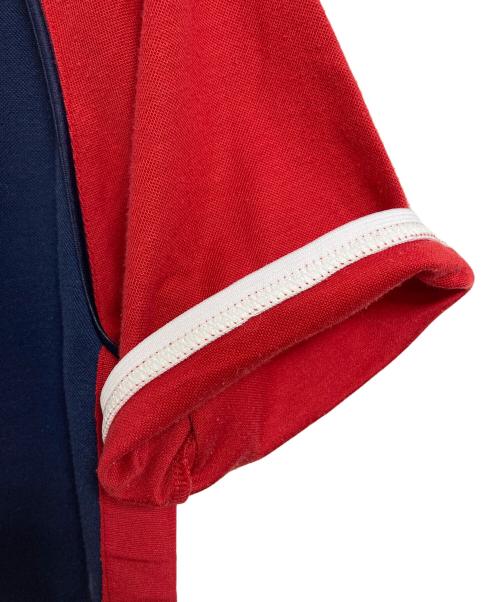 ALBION（アルビオン）ALBION (アルビオン) 【古着】ラグランゲームTシャツ　半袖カットソー　Tシャツ レッド×ネイビー サイズ:Sの古着・服飾アイテム