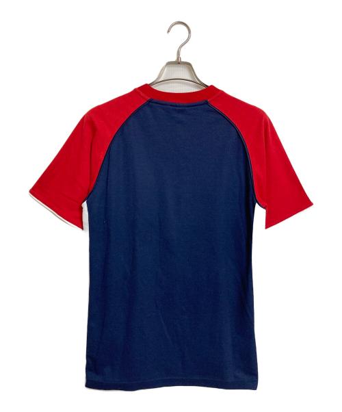 ALBION（アルビオン）ALBION (アルビオン) 【古着】ラグランゲームTシャツ　半袖カットソー　Tシャツ レッド×ネイビー サイズ:Sの古着・服飾アイテム