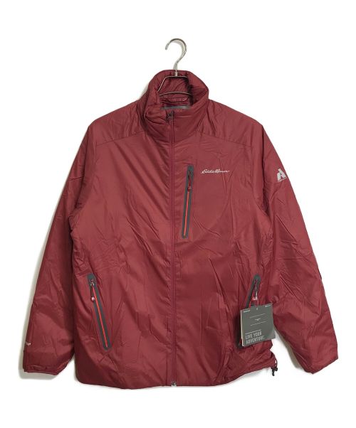 Eddie Bauer（エディーバウアー）Eddie Bauer (エディーバウアー) ダウンジャケット レッド サイズ:Mの古着・服飾アイテム