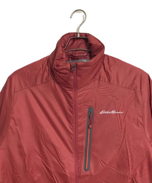 Eddie Bauer（エディーバウアー）Eddie Bauer (エディーバウアー) ダウンジャケット レッド サイズ:Mの古着・服飾アイテム
