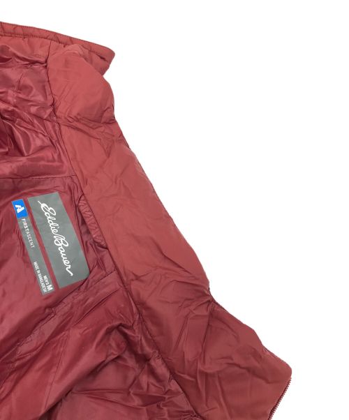Eddie Bauer（エディーバウアー）Eddie Bauer (エディーバウアー) ダウンジャケット レッド サイズ:Mの古着・服飾アイテム