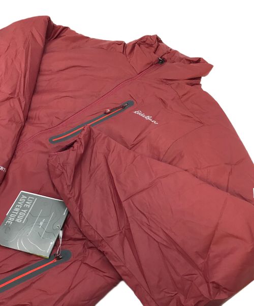 Eddie Bauer（エディーバウアー）Eddie Bauer (エディーバウアー) ダウンジャケット レッド サイズ:Mの古着・服飾アイテム