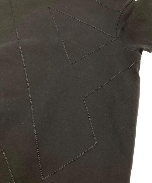 EMPORIO ARMANI（エンポリオアルマーニ）EMPORIO ARMANI (エンポリオアルマーニ) ステッチＴシャツ ブラック サイズ:Sの古着・服飾アイテム