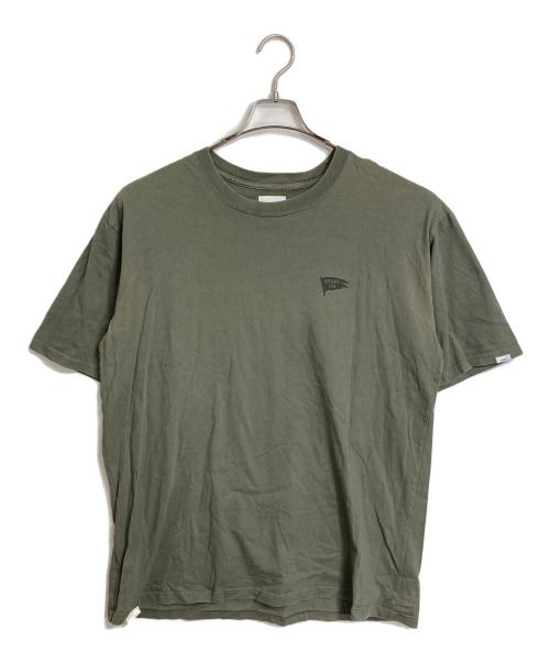 WTAPS（ダブルタップス）WTAPS (ダブルタップス) WTAPS  VUA T Tシャツ クルーネックTシャツ バックプリントTシャツ グリーン サイズ:X05の古着・服飾アイテム