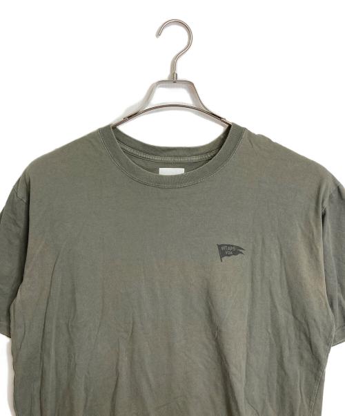 WTAPS（ダブルタップス）WTAPS (ダブルタップス) WTAPS  VUA T Tシャツ クルーネックTシャツ バックプリントTシャツ グリーン サイズ:X05の古着・服飾アイテム