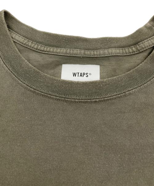 WTAPS（ダブルタップス）WTAPS (ダブルタップス) WTAPS  VUA T Tシャツ クルーネックTシャツ バックプリントTシャツ グリーン サイズ:X05の古着・服飾アイテム