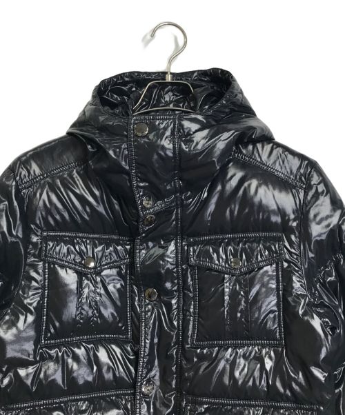 GUCCI（グッチ）GUCCI (グッチ) インターロッキングシャイニーダウンジャケット ブラック サイズ:46の古着・服飾アイテム