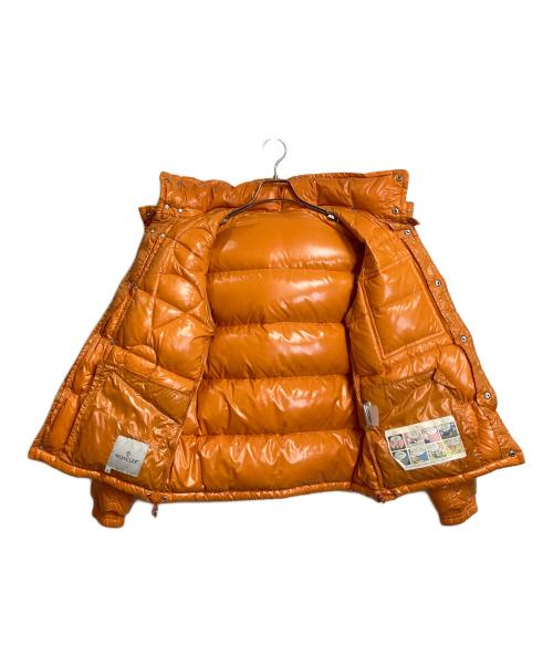 MONCLER（モンクレール）MONCLER (モンクレール) K2 加工ワッペンダウンジャケット　並行品  SPECIAL Patch down jacket オレンジの古着・服飾アイテム