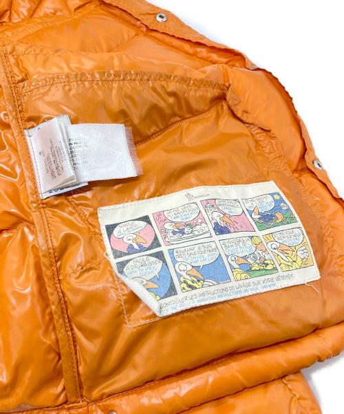 MONCLER（モンクレール）MONCLER (モンクレール) K2 加工ワッペンダウンジャケット　並行品  SPECIAL Patch down jacket オレンジの古着・服飾アイテム