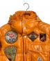 MONCLER (モンクレール) K2 加工ワッペンダウンジャケット　並行品  SPECIAL Patch down jacket オレンジ：39000円