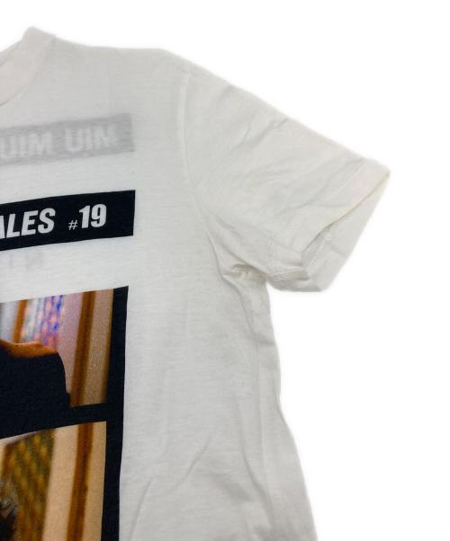 MIU MIU（ミュウミュウ）MIU MIU (ミュウミュウ) WOMEN'S TALES フォトプリントTシャツ ホワイト サイズ:Sの古着・服飾アイテム