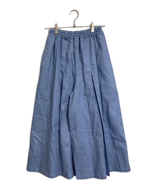 wafu（ワフー）wafu (ワフー) リネンパンツ ブルー サイズ:FREEの古着・服飾アイテム