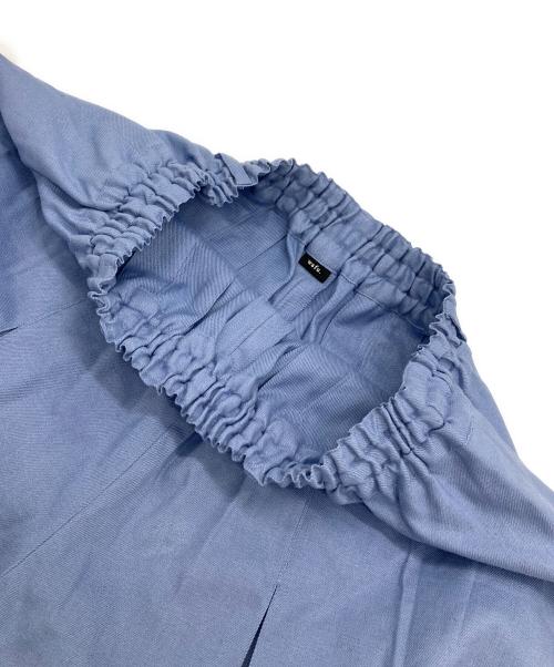 wafu（ワフー）wafu (ワフー) リネンパンツ ブルー サイズ:FREEの古着・服飾アイテム