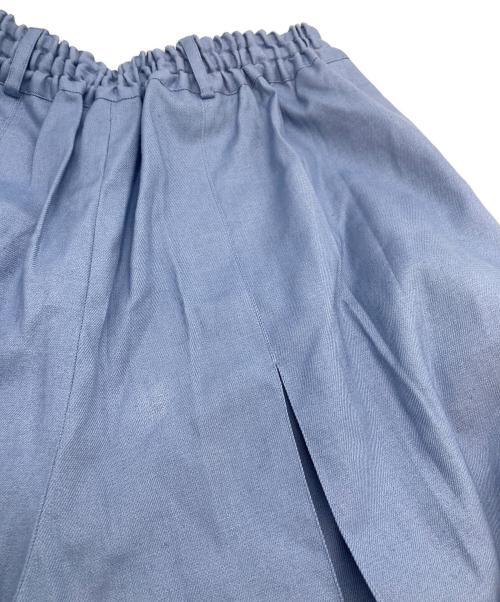 wafu（ワフー）wafu (ワフー) リネンパンツ ブルー サイズ:FREEの古着・服飾アイテム