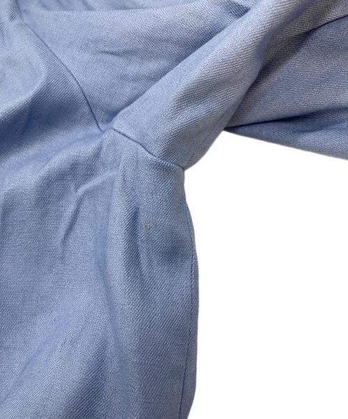 wafu（ワフー）wafu (ワフー) リネンパンツ ブルー サイズ:FREEの古着・服飾アイテム