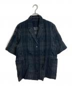 JOURNAL STANDARDジャーナルスタンダード）の古着「チェックシアーシャツ」｜ブラック