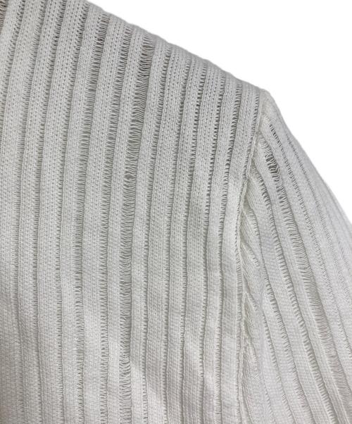 theory（セオリー）theory (セオリー) ポロシャツ Matte Cotton Cropped Polo C ホワイト サイズ:Sの古着・服飾アイテム