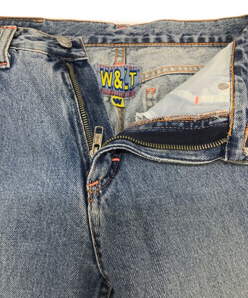 Walter Van Beirendonck W&LT（ウォルターヴァンベイレンドンク）Walter Van Beirendonck W&LT (ウォルターヴァンベイレンドンク) 【古着】90’Ｓデニムパンツ インディゴ サイズ:レディース　W30の古着・服飾アイテム