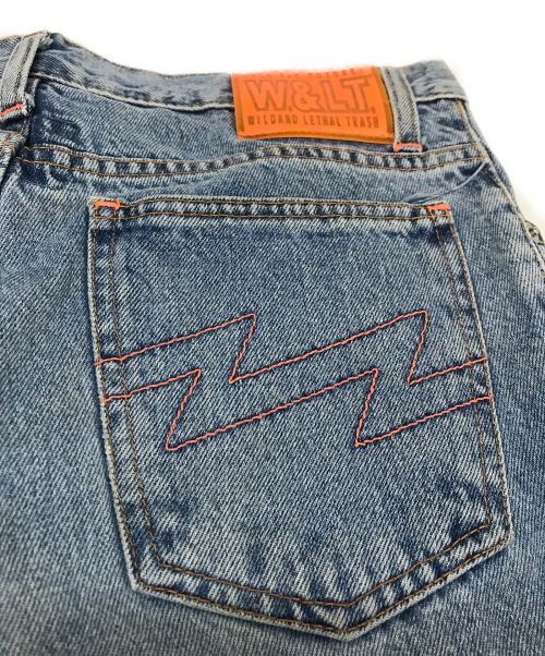 Walter Van Beirendonck W&LT（ウォルターヴァンベイレンドンク）Walter Van Beirendonck W&LT (ウォルターヴァンベイレンドンク) 【古着】90’Ｓデニムパンツ インディゴ サイズ:レディース　W30の古着・服飾アイテム