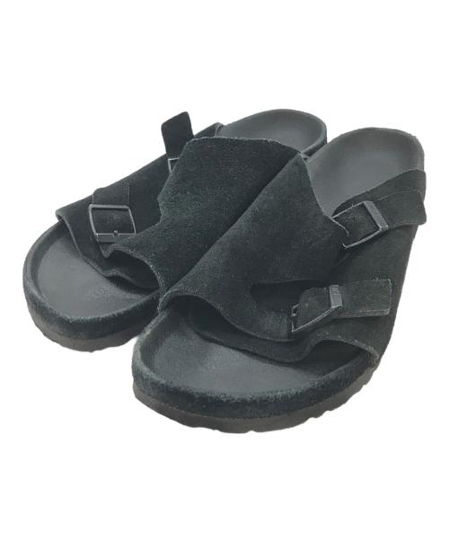 BIRKENSTOCK（ビルケンシュトック）BIRKENSTOCK (ビルケンシュトック) BEAMS (ビームス) スエードチューリッヒ サンダル ブラック サイズ:表記消失の古着・服飾アイテム