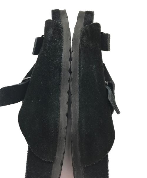 BIRKENSTOCK（ビルケンシュトック）BIRKENSTOCK (ビルケンシュトック) BEAMS (ビームス) スエードチューリッヒ サンダル ブラック サイズ:表記消失の古着・服飾アイテム
