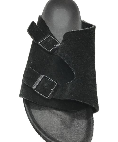 BIRKENSTOCK（ビルケンシュトック）BIRKENSTOCK (ビルケンシュトック) BEAMS (ビームス) スエードチューリッヒ サンダル ブラック サイズ:表記消失の古着・服飾アイテム