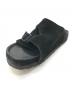 中古・古着 BIRKENSTOCK (ビルケンシュトック) BEAMS (ビームス) スエードチューリッヒ サンダル ブラック サイズ:表記消失：7000円