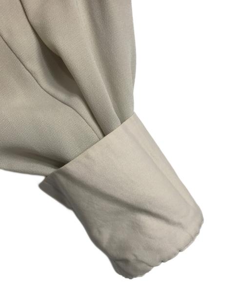 CLANE（クラネ）CLANE (クラネ) COLOLAR MIXING LINE ONE PIECE ロングワンピース オリーブの古着・服飾アイテム