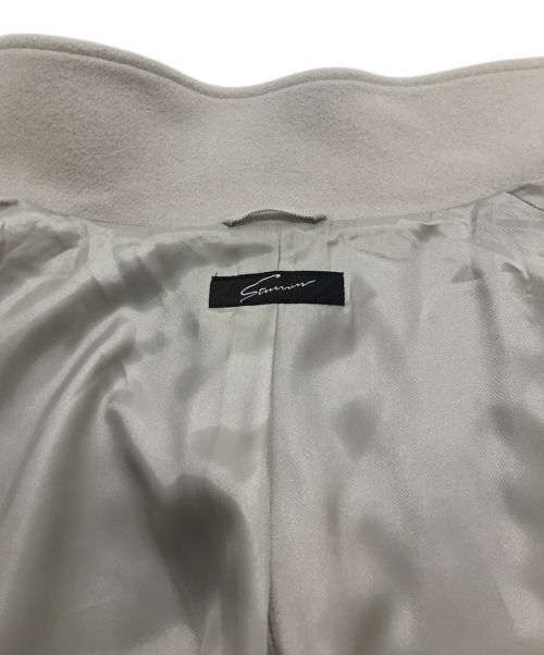 STUNNING LURE（スタニングルアー）STUNNING LURE (スタニングルアー) オーバーミドルコート　スタンドカラーコート　アウター　ウール混コート ベージュ サイズ:2の古着・服飾アイテム