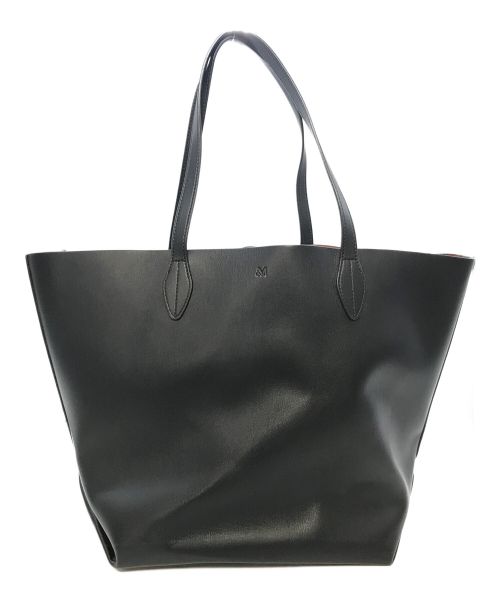 &MyuQ（アンドミューク）&MyuQ (アンドミューク) LETTE トートバッグ ブラック サイズ:実寸参照の古着・服飾アイテム