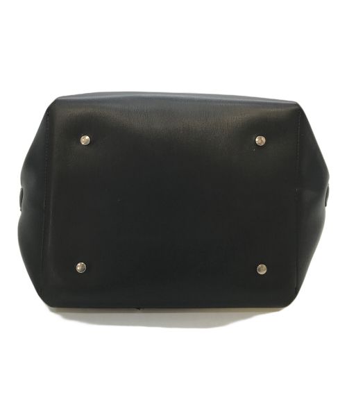 &MyuQ（アンドミューク）&MyuQ (アンドミューク) LETTE トートバッグ ブラック サイズ:実寸参照の古着・服飾アイテム