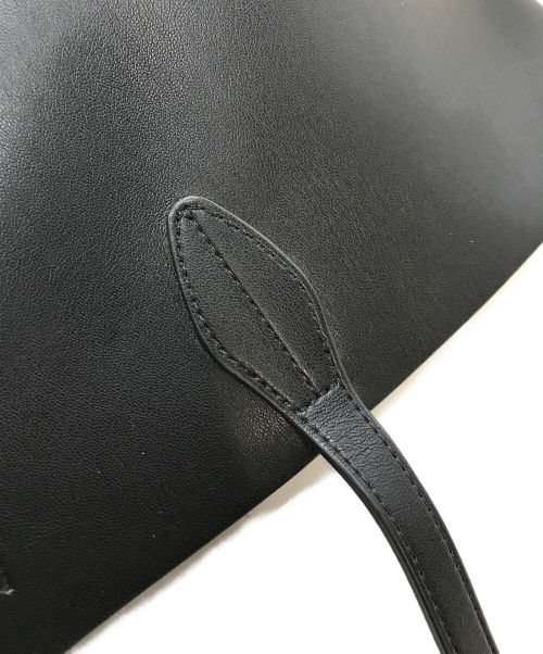 &MyuQ（アンドミューク）&MyuQ (アンドミューク) LETTE トートバッグ ブラック サイズ:実寸参照の古着・服飾アイテム