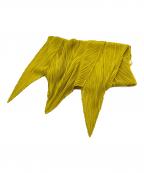 PLEATS PLEASEプリーツプリーズ）の古着「プリーツストール　日本製」｜イエロー