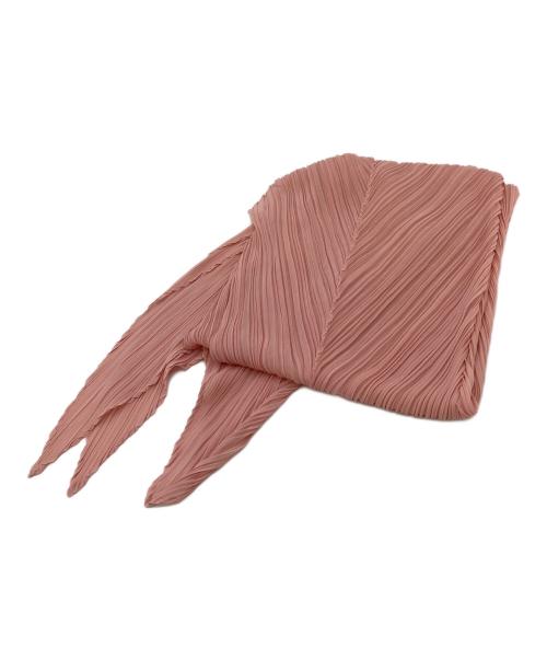 PLEATS PLEASE（プリーツプリーズ）PLEATS PLEASE (プリーツプリーズ) プリーツストール ピンク サイズ:実寸参照の古着・服飾アイテム