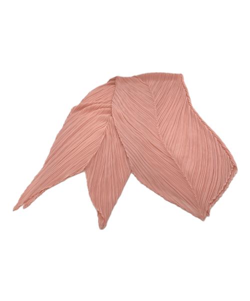 PLEATS PLEASE（プリーツプリーズ）PLEATS PLEASE (プリーツプリーズ) プリーツストール ピンク サイズ:実寸参照の古着・服飾アイテム