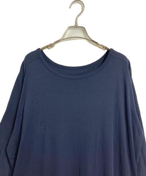 Y's（ワイズ）Y's (ワイズ) ドッキングワンピース ネイビー×ブラック サイズ:Sの古着・服飾アイテム