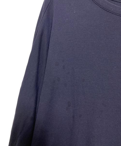 Y's（ワイズ）Y's (ワイズ) ドッキングワンピース ネイビー×ブラック サイズ:Sの古着・服飾アイテム