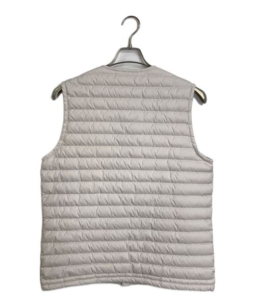 ORCIVAL（オーシバル）ORCIVAL (オーシバル) ポリエステルタフタ インナーダウンベスト　 アイボリー サイズ:4の古着・服飾アイテム