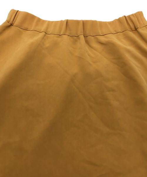 theory luxe（セオリーリュクス）theory luxe (セオリーリュクス) フレアスカート　デザインスカート　日本製 オレンジ サイズ:38の古着・服飾アイテム