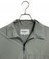 CARHARTT WIP (カーハート ワークインプログレス) S/S MODESTO SHIRT  モデストシャツ　半袖シャツ　ナイロンシャツ グリーン サイズ:M：5000円
